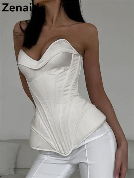 women's tanks camis zenaide satin corset tank strapless summer clothing panel shape bare shoulder bustier party crop women tube white
women's tanks camis zenaide satin corset tank strapless summer clothing panel shape bare shoulder bustier party crop women tube white