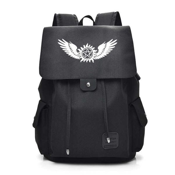 backpack black supernatural wing usb port computer backpack book rucksack student school casual travel bag for boys girlsj230301
backpack black supernatural wing usb port computer backpack book rucksack student school casual travel bag for boys girlsj230301