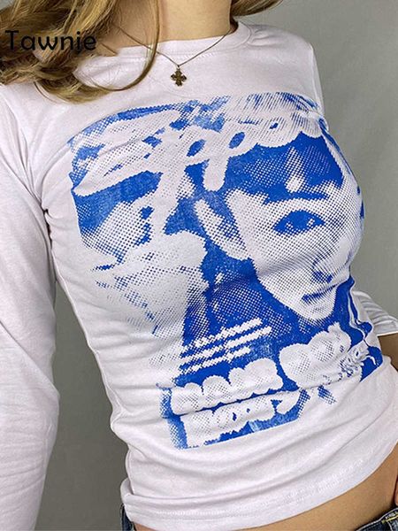 women's t-shirt tawnie 2023 graphic t shirt for women y2k long sleeve crop casual vintage clothes fashion autumn kawaii harajuku crop, White
women's t-shirt tawnie 2023 graphic t shirt for women y2k long sleeve crop casual vintage clothes fashion autumn kawaii harajuku crop, White