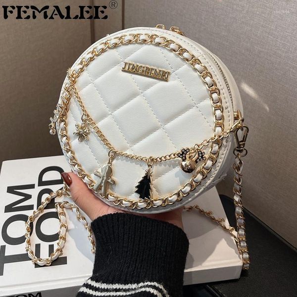 shoulder bags women round purses diamond lattice leather mobile phone chain link handbag small circle messenger bag
shoulder bags women round purses diamond lattice leather mobile phone chain link handbag small circle messenger bag