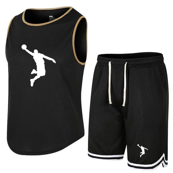 mens tracksuits summer sleeveless vest sports shorts set breathable pants fitness competition training basketball suit foreign tshirt custom, Gray
mens tracksuits summer sleeveless vest sports shorts set breathable pants fitness competition training basketball suit foreign tshirt custom, Gray