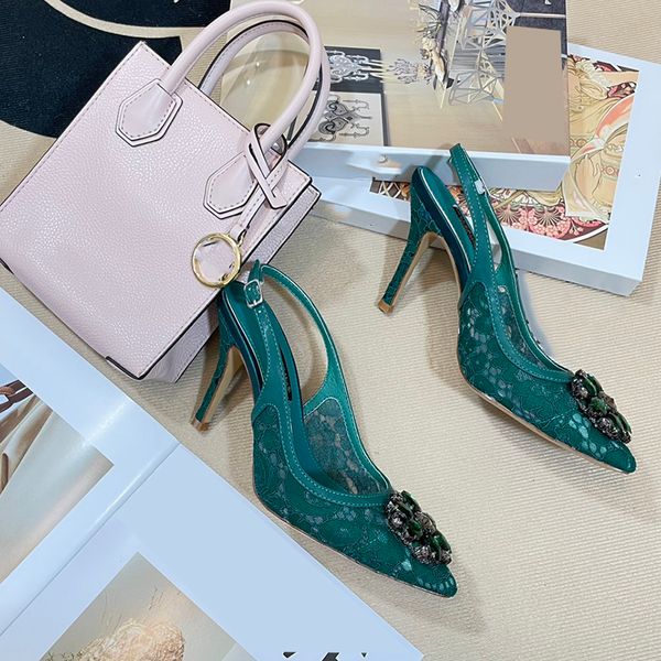 designer womens sandals pointed heels slippers sun flower diamond buckle lace face catwalk star same brand dress shoes wedding party shoppin, Black
designer womens sandals pointed heels slippers sun flower diamond buckle lace face catwalk star same brand dress shoes wedding party shoppin, Black