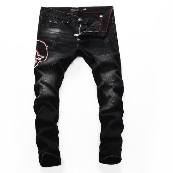 2021 the latest fashion jeans and men's pants stylist tight holes slim boutique craft no 28-40#227236h, Blue
2021 the latest fashion jeans and men's pants stylist tight holes slim boutique craft no 28-40#227236h, Blue