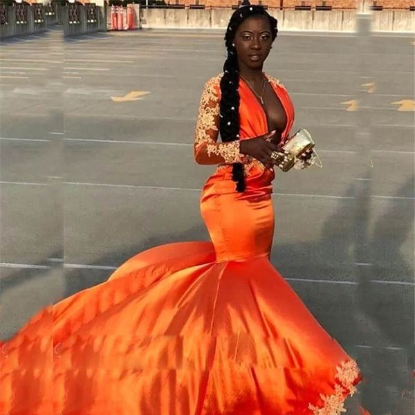 africa deep v neck beaded evening dress orange long sleeve mermaid evening gowns elegant ball gown, Black;red
africa deep v neck beaded evening dress orange long sleeve mermaid evening gowns elegant ball gown, Black;red