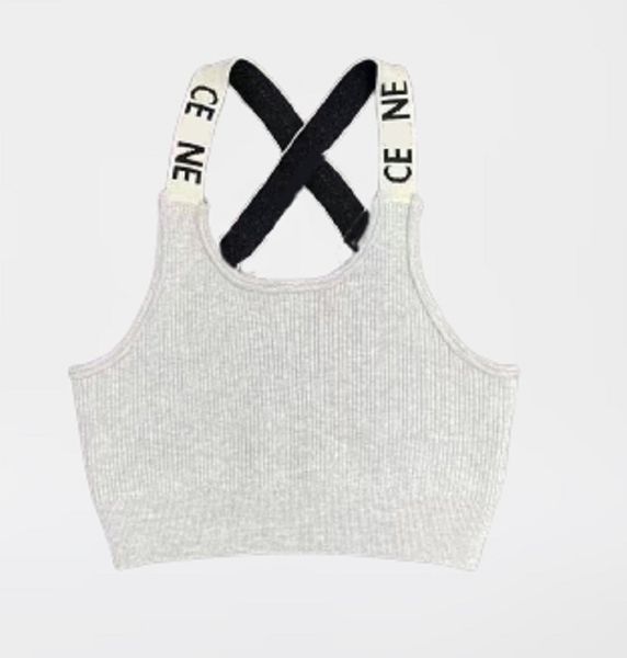 ce designer crop women's tees tanks camis sports leisure bottoming elastic vest off shoulder tank casual sleeveless backless shirts gr, White
ce designer crop women's tees tanks camis sports leisure bottoming elastic vest off shoulder tank casual sleeveless backless shirts gr, White
