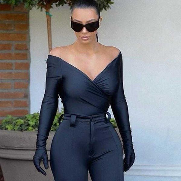 ins internet romper celebrity jin ka screensshan womens long sleeved v neck, Black;white
ins internet romper celebrity jin ka screensshan womens long sleeved v neck, Black;white