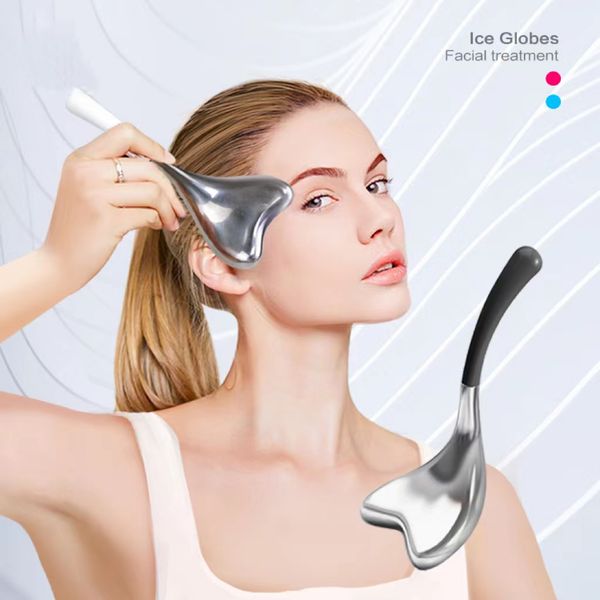 beauty skin massager ice globes for face stainless steel cooling roller cryo sticks for neck eyes anti puff anti-aging treatment 2pc set
beauty skin massager ice globes for face stainless steel cooling roller cryo sticks for neck eyes anti puff anti-aging treatment 2pc set