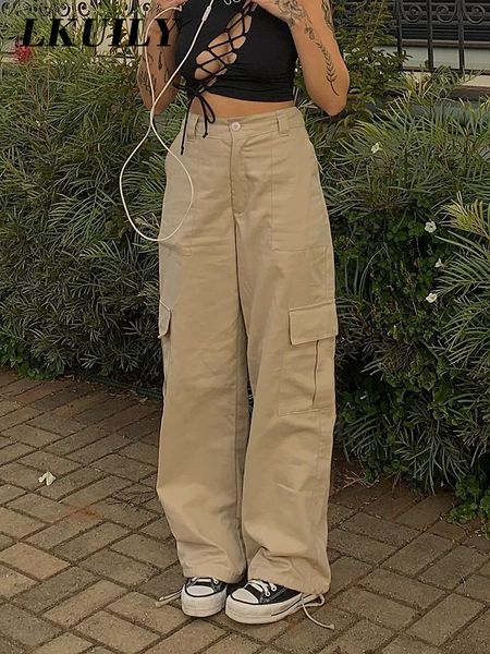 women's pants capris vintage cargo pants overalls baggy jeans women fashion 90s streetwear big pockets wide high waist y2k straight den, Black;white
women's pants capris vintage cargo pants overalls baggy jeans women fashion 90s streetwear big pockets wide high waist y2k straight den, Black;white