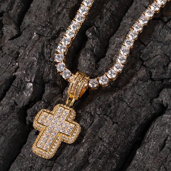 shining diamond stone cross pendants necklace jewelry 18k real gold plated bling men women gift religious jewelry, Silver
shining diamond stone cross pendants necklace jewelry 18k real gold plated bling men women gift religious jewelry, Silver