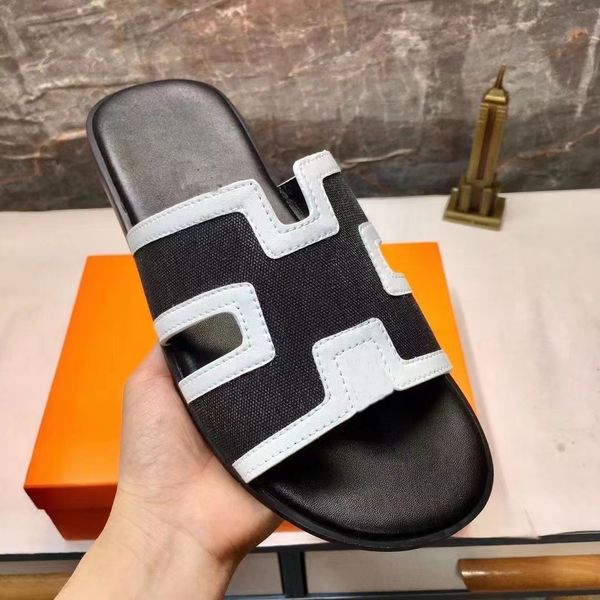 men slippers selling fashion paris luxe designer men's slipper oran heritage calfskin sandals izmir flip flop men large original box, Black
men slippers selling fashion paris luxe designer men's slipper oran heritage calfskin sandals izmir flip flop men large original box, Black