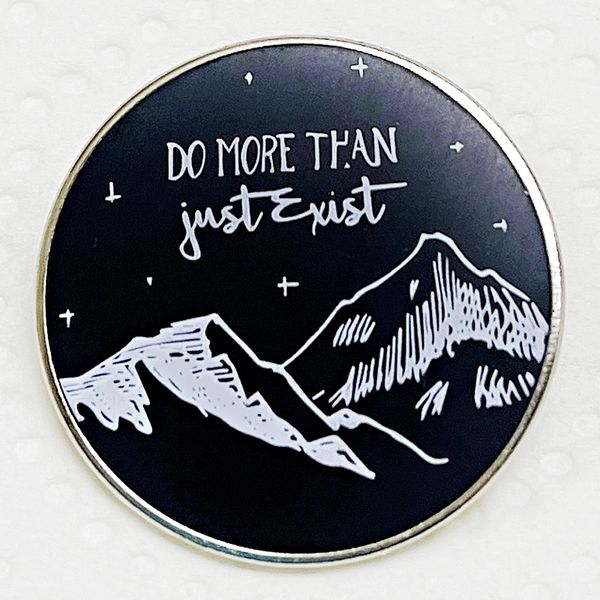 do more than just exist pin cute anime movies games hard enamel pins collect metal cartoon brooch backpack hat bag collar lapel badges, Blue
do more than just exist pin cute anime movies games hard enamel pins collect metal cartoon brooch backpack hat bag collar lapel badges, Blue