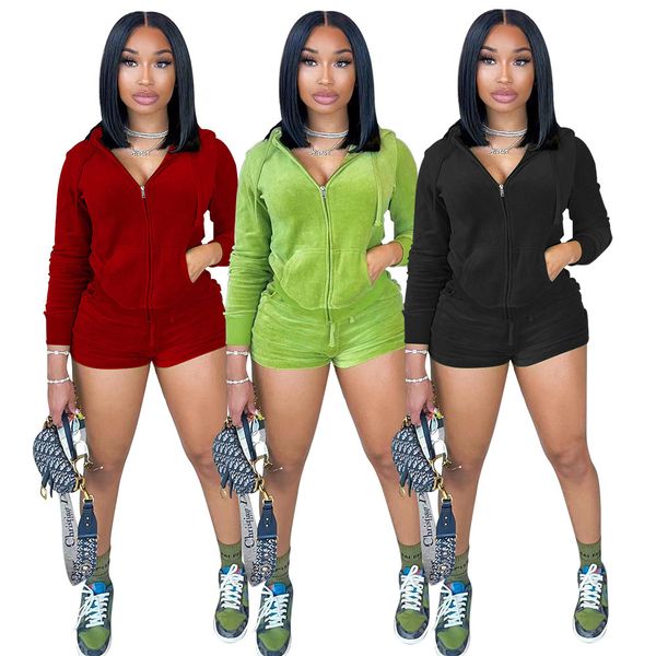 womens two piece pants velvet hooded shirt short sportsuit matching set streetwear clothes for women outfit casual outwear 230228, White
womens two piece pants velvet hooded shirt short sportsuit matching set streetwear clothes for women outfit casual outwear 230228, White