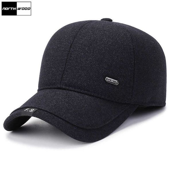 ball caps northwood winter baseball cap for men earflaps solid thickened warm windproof snapback hat gorras hombre bone trucker cap z0301, Blue;gray
ball caps northwood winter baseball cap for men earflaps solid thickened warm windproof snapback hat gorras hombre bone trucker cap z0301, Blue;gray