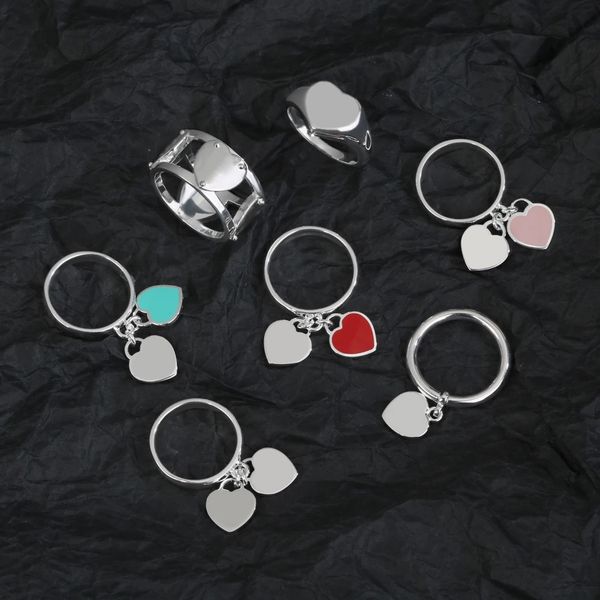 925 sterling silver classic luxury double hearts ring with blue pink red enamle heart women's party high fashion rings for women design
925 sterling silver classic luxury double hearts ring with blue pink red enamle heart women's party high fashion rings for women design