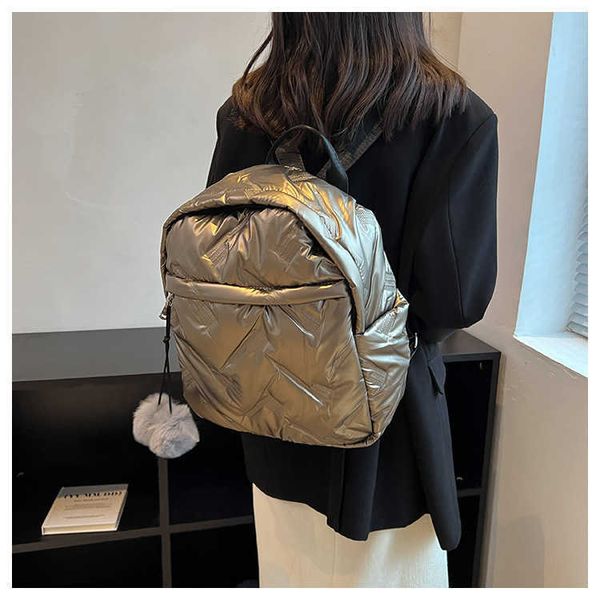 fashion cotton clothes backpack women's winter new fashion trend versatile korean large-capacity 230301
fashion cotton clothes backpack women's winter new fashion trend versatile korean large-capacity 230301