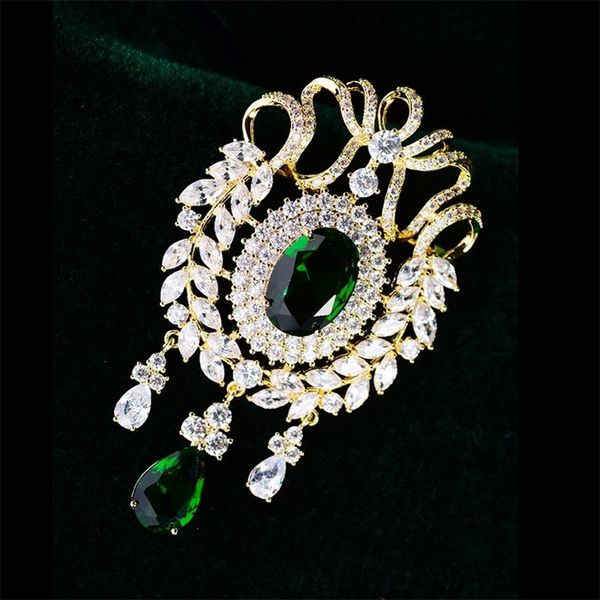 pins brooches okily vintage court style cz luxury aaa zircon tassel broochpins elegant atmosphere crown corsage woman coat jewelry 230228, Gray
pins brooches okily vintage court style cz luxury aaa zircon tassel broochpins elegant atmosphere crown corsage woman coat jewelry 230228, Gray