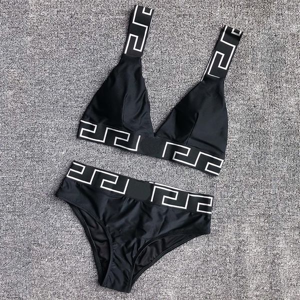 summer women swims bikini set two-piece tee one-piece swimsuits solid color split womens swimsuit, White;black
summer women swims bikini set two-piece tee one-piece swimsuits solid color split womens swimsuit, White;black