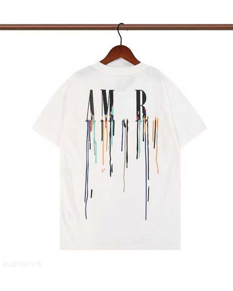 23ss womens t shirts designer color printed short sleeve pure cotton breathable casual sweatshirt couples with high version clothing, White
23ss womens t shirts designer color printed short sleeve pure cotton breathable casual sweatshirt couples with high version clothing, White