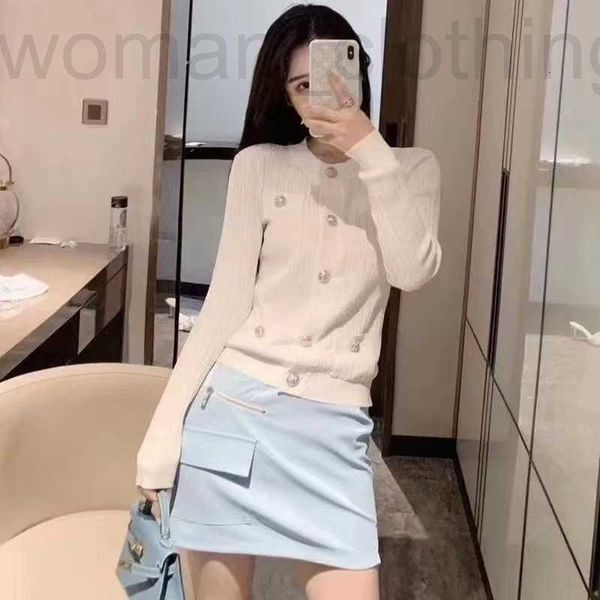 women's t-shirt designer 2021 spring metal button knitted cardigan short slim versatile z9vu, White
women's t-shirt designer 2021 spring metal button knitted cardigan short slim versatile z9vu, White