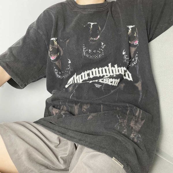 fashion brand luxury represent hound doberman vtg american fashion brand vintage loose oversize short-sleeved t-shirt8, White;black
fashion brand luxury represent hound doberman vtg american fashion brand vintage loose oversize short-sleeved t-shirt8, White;black