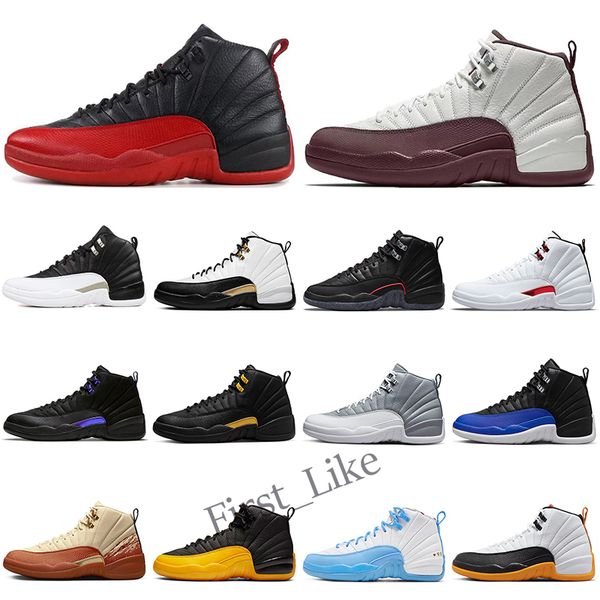 with box 12 12s mens basketball shoes dark concord reverse flu game university gold indigo grey unc midnight black trainers sneakers
with box 12 12s mens basketball shoes dark concord reverse flu game university gold indigo grey unc midnight black trainers sneakers