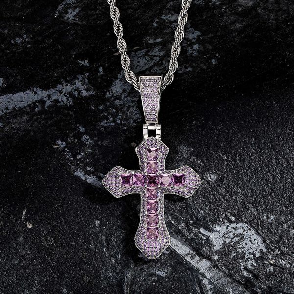 tiktok live broadcast cross exaggeration large square diamond pendant stylish male daily fashion with personalized religious accessories, Silver
tiktok live broadcast cross exaggeration large square diamond pendant stylish male daily fashion with personalized religious accessories, Silver