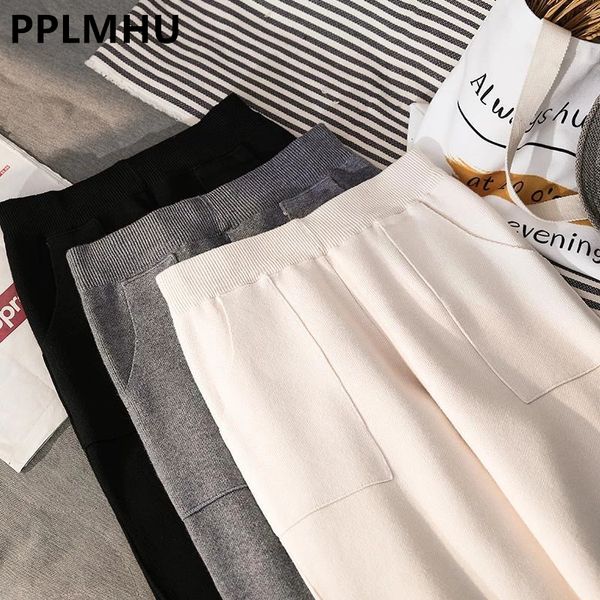 women's pants capris women's thicken knit pants casual high waist warm knitwear jogging trousers winter solid chic loose harem ank, Black;white
women's pants capris women's thicken knit pants casual high waist warm knitwear jogging trousers winter solid chic loose harem ank, Black;white