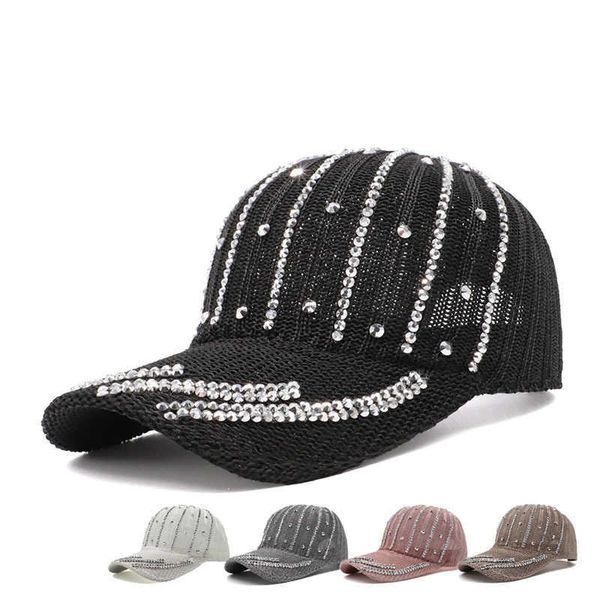ball caps rhinestone hollow breathable women baseball cap 2020 new female outdoor autumn adjustable embroidered peaked hat summer sunhatj230, Blue;gray
ball caps rhinestone hollow breathable women baseball cap 2020 new female outdoor autumn adjustable embroidered peaked hat summer sunhatj230, Blue;gray