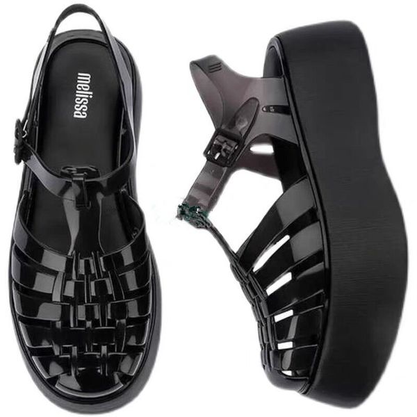 2023 melissa possession platform sandals women plato strappy dad sandal designer summer shoes transparent clear pvc straps sport sneaker bea, Black
2023 melissa possession platform sandals women plato strappy dad sandal designer summer shoes transparent clear pvc straps sport sneaker bea, Black