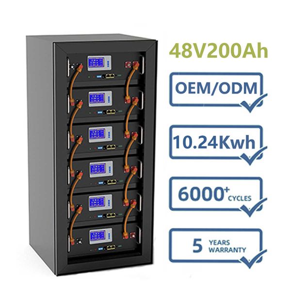 10years warranty solar 10kw lithium ion battery 16s1p lifepo4 pack battery 48v 200ah lithium batteries for solar systems
10years warranty solar 10kw lithium ion battery 16s1p lifepo4 pack battery 48v 200ah lithium batteries for solar systems