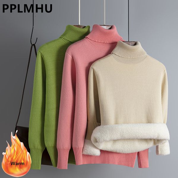 women's sweaters winter turtleneck sweater women slim plus velvet thicken warm knit pullover korean elegant soft knitwear bottomed 230, White;black
women's sweaters winter turtleneck sweater women slim plus velvet thicken warm knit pullover korean elegant soft knitwear bottomed 230, White;black