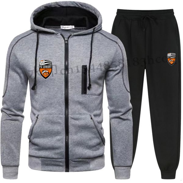 men s tracksuits mens fc lorient print autumn winter fleece cardigan zipper hoodies jacket clothing casual sweatshirt jogging pants 230228, Gray
men s tracksuits mens fc lorient print autumn winter fleece cardigan zipper hoodies jacket clothing casual sweatshirt jogging pants 230228, Gray