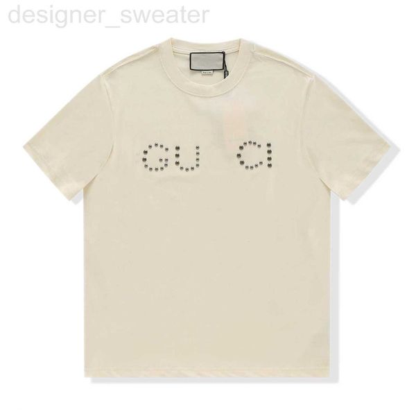 men's t-shirts designer high version 2023 spring and summer new luxury rivet letter women's fashion short sleeve t-shirt cm36, White;black
men's t-shirts designer high version 2023 spring and summer new luxury rivet letter women's fashion short sleeve t-shirt cm36, White;black