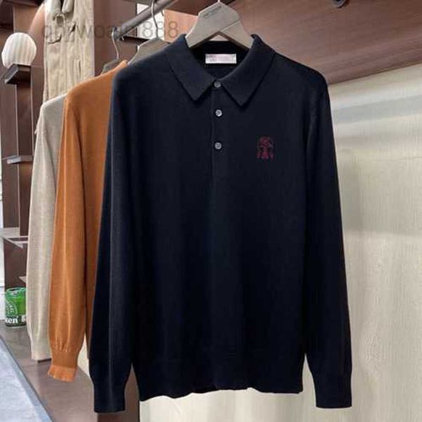 mens polo shirt brunello autumn and winter leisure long sleeve turtleneck cucinelli, White;black
mens polo shirt brunello autumn and winter leisure long sleeve turtleneck cucinelli, White;black