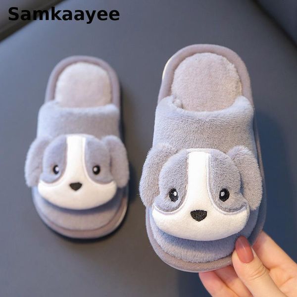 slipper 4-18y children shoes kids slippers winter baby girls boys home shoes cartoon dog cotton soft bottom non slip plush slippers s16 2303, Black;grey
slipper 4-18y children shoes kids slippers winter baby girls boys home shoes cartoon dog cotton soft bottom non slip plush slippers s16 2303, Black;grey