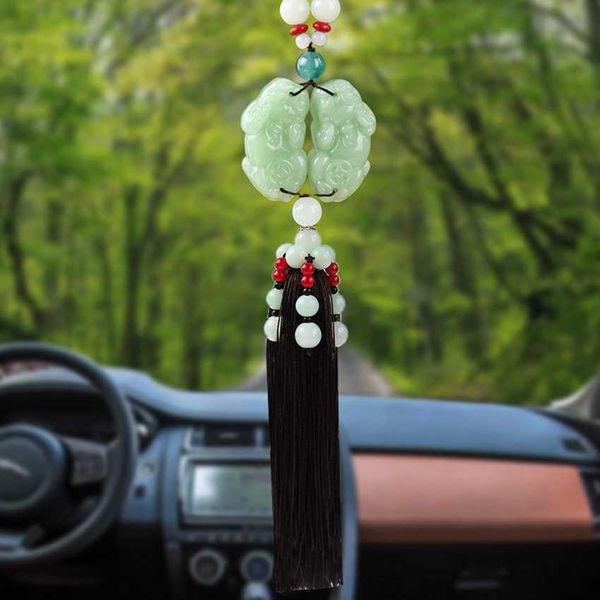 decorations double pixiu pendant jade interior ornaments access safe symbol rearview mirror charm car accessories r230228
decorations double pixiu pendant jade interior ornaments access safe symbol rearview mirror charm car accessories r230228