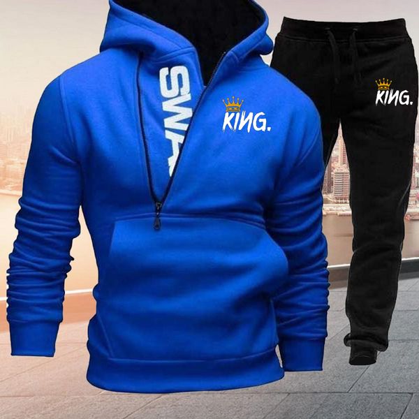 mens tracksuits men tracksuit king printed hooded sweatshirt and sweatpants 2 pcs set autumn winter fleece male jogger suit 230228, Gray
mens tracksuits men tracksuit king printed hooded sweatshirt and sweatpants 2 pcs set autumn winter fleece male jogger suit 230228, Gray
