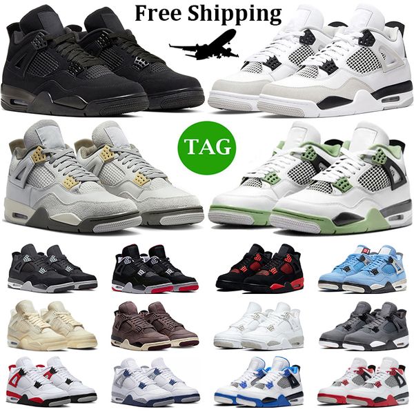2023 jumpman 4 basketball shoes men women 4s black cat pn dust military black university blue red thunder bred mens trainers sport
2023 jumpman 4 basketball shoes men women 4s black cat pn dust military black university blue red thunder bred mens trainers sport