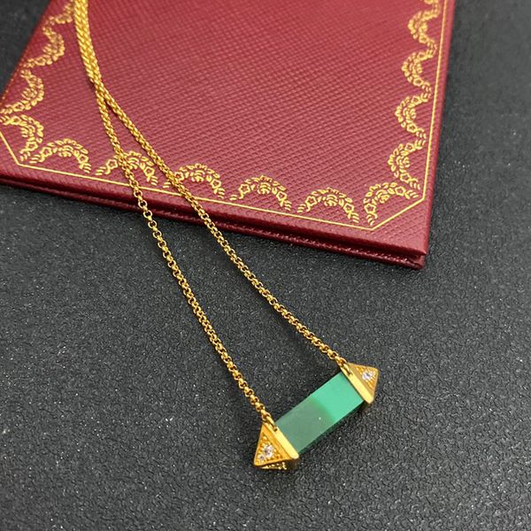 women luxury designer necklace new emerald pendant necklace women birthday christmas gift wedding jewelry, Silver
women luxury designer necklace new emerald pendant necklace women birthday christmas gift wedding jewelry, Silver