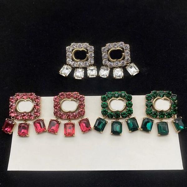 vintage letter dangle earrings for women designer jewelry earring green red white gem tassel dangle g eardrop aretes orecchini, Silver
vintage letter dangle earrings for women designer jewelry earring green red white gem tassel dangle g eardrop aretes orecchini, Silver