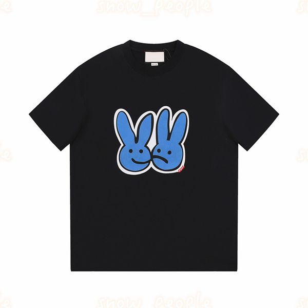 mens round neck t shirt men womens blue rabbit head printing womens short sleeve clothing size xs, White;black
mens round neck t shirt men womens blue rabbit head printing womens short sleeve clothing size xs, White;black