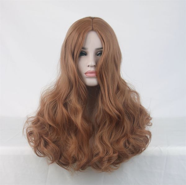 brown cosplay wig for women woodfestival long curly party wigs middle hairline synthetic hair, Black
brown cosplay wig for women woodfestival long curly party wigs middle hairline synthetic hair, Black