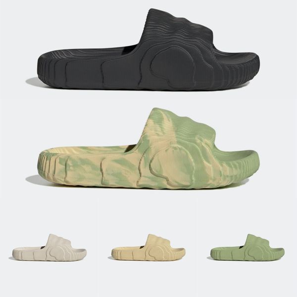 2023 luxury slippers adilette 22 slide beach designer sandals platform men women shoes with box black bone white magic lime st desert sand f
2023 luxury slippers adilette 22 slide beach designer sandals platform men women shoes with box black bone white magic lime st desert sand f
