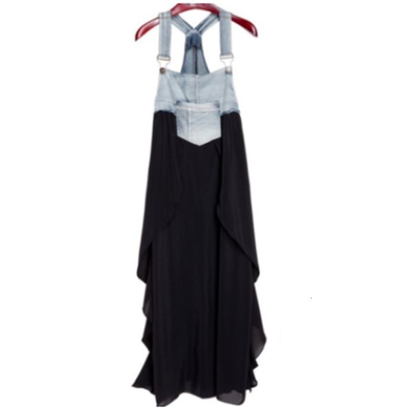 casual dresses summer elegant women's loose denim patchwork chiffon overalls suspender spaghetti strap robe ke903 230228, Black;gray
casual dresses summer elegant women's loose denim patchwork chiffon overalls suspender spaghetti strap robe ke903 230228, Black;gray
