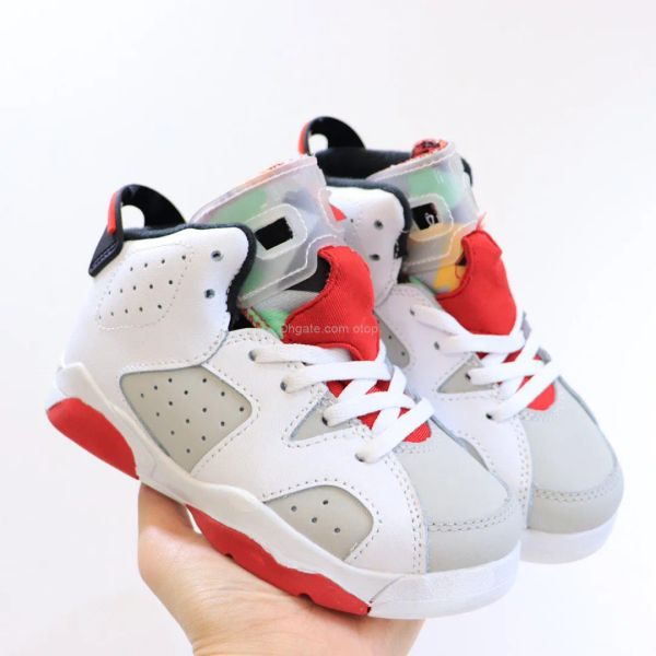 2022 high 6s kids basketball shoes 6 hare ps 384666-062 neutral grey sports boys girls children students sneakers us size 9c-3y eur 26-35, Black
2022 high 6s kids basketball shoes 6 hare ps 384666-062 neutral grey sports boys girls children students sneakers us size 9c-3y eur 26-35, Black