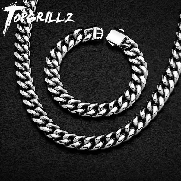 wedding jewelry sets rillz jewelry set 6101214mm spring clasp stainless steel cuban chain bracelet necklace hip hop classic mens jewelry 230, Slivery;golden
wedding jewelry sets rillz jewelry set 6101214mm spring clasp stainless steel cuban chain bracelet necklace hip hop classic mens jewelry 230, Slivery;golden