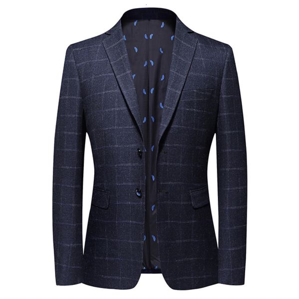 men's suits blazers british's style vintage plaid blazer men casual slim fit suit jacket single button business social blazer plus, White;black
men's suits blazers british's style vintage plaid blazer men casual slim fit suit jacket single button business social blazer plus, White;black