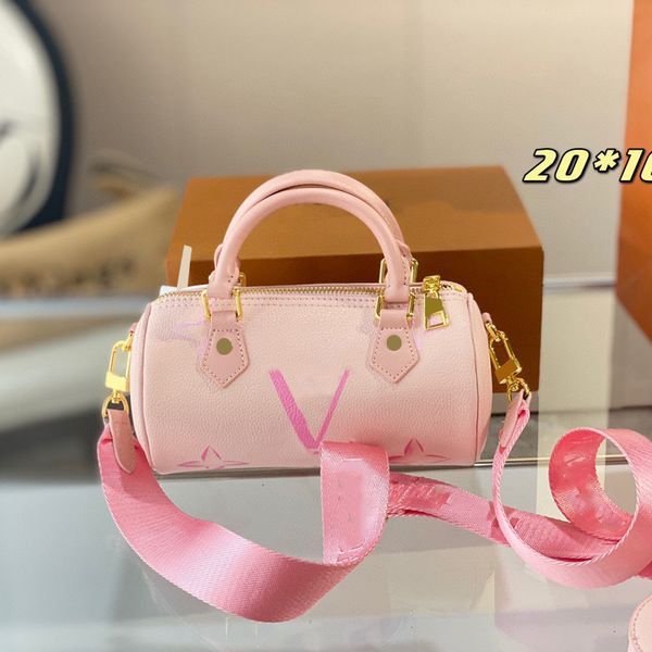 womens speedy pink beige pillower bags handle totes timeless old flower designer mini handbags suitcase nylon crossbody shoulder pocket 20x1
womens speedy pink beige pillower bags handle totes timeless old flower designer mini handbags suitcase nylon crossbody shoulder pocket 20x1