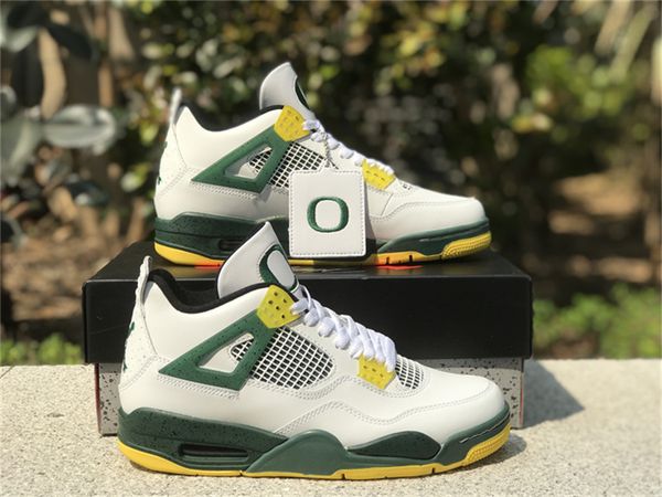2023 new authentic 4 4s oregon duck basketball shoes air sports sneakers trainers mens white green with original box
2023 new authentic 4 4s oregon duck basketball shoes air sports sneakers trainers mens white green with original box