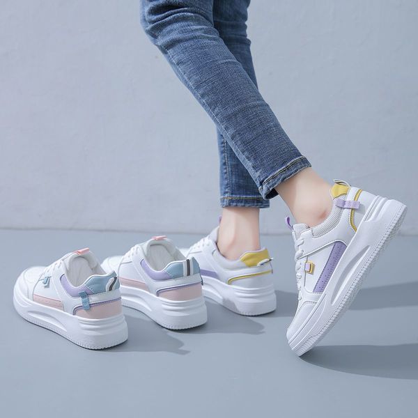 fashion ale women's flatboard shoes white-pink white-purple spring casual shoes sneakers color45, Black
fashion ale women's flatboard shoes white-pink white-purple spring casual shoes sneakers color45, Black